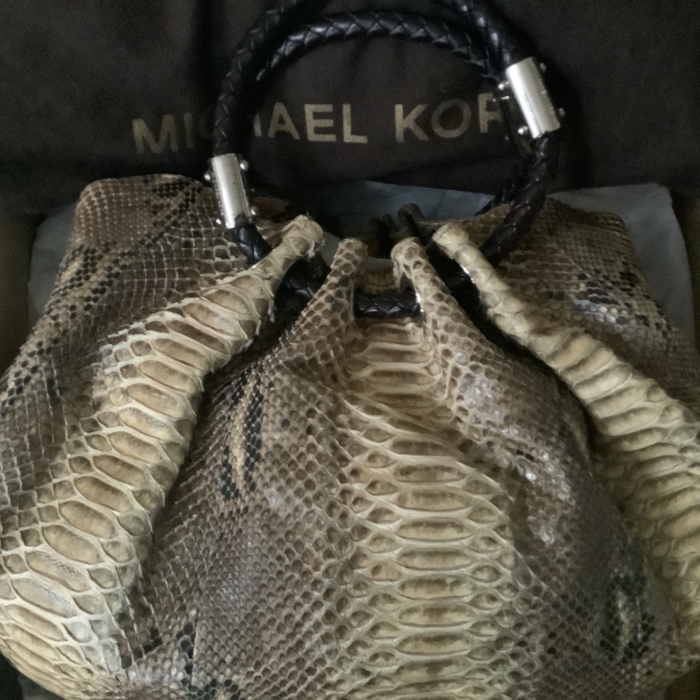 Michael Korse Bag, python - Picture 8 of 10